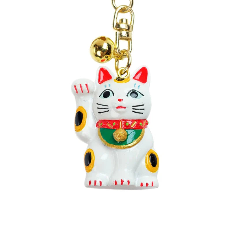 Maneki Neko llavero japonés