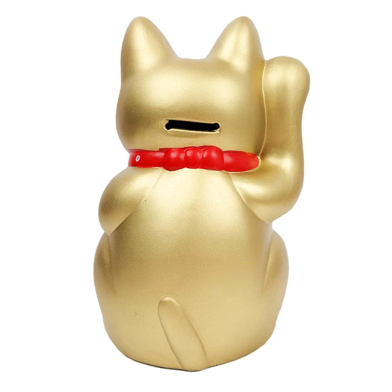 Maneki Neko Dorado - 24 cm
